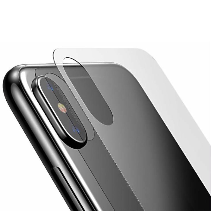 Защитное стекло для iPhone X на заднюю панель 0.3мм Baseus Full-glass Back (SGAPIPHX-BM02)