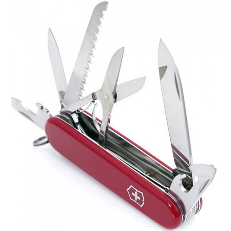 Нож перочинный 91мм Victorinox Huntsman - Красный (1.3713)