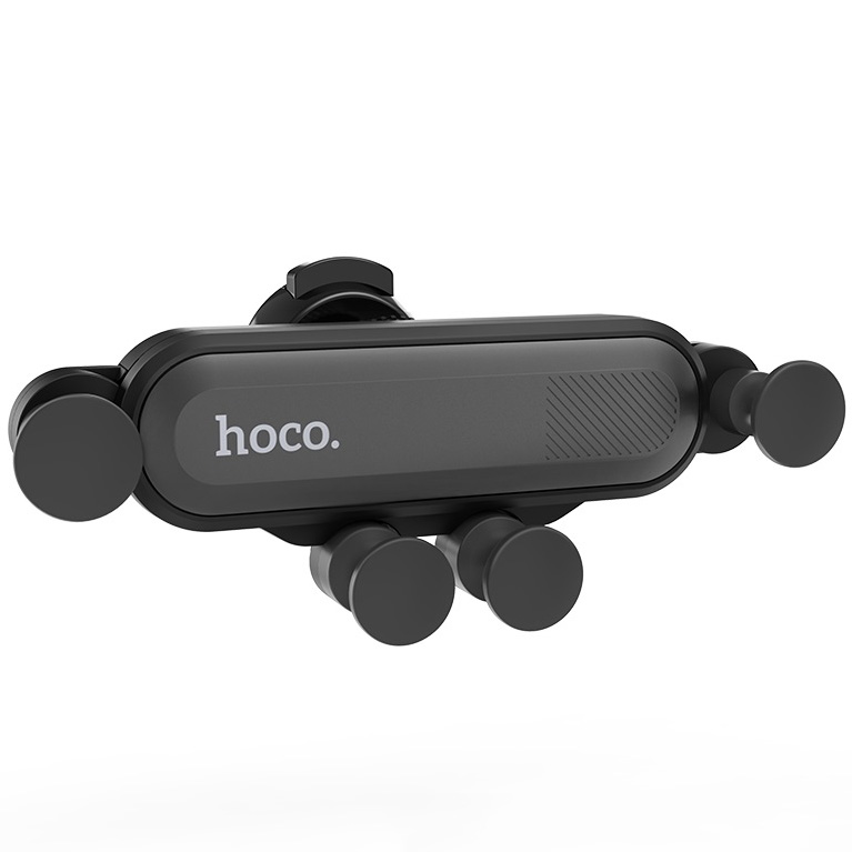 Автомобильный держатель для телефона в дефлектор Hoco CA51 - Черный