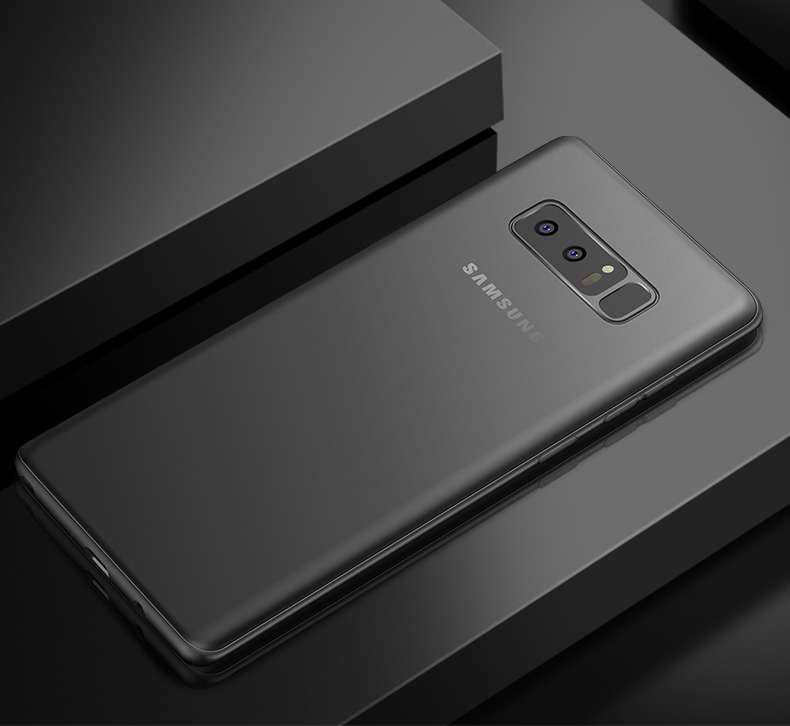Чехол для Samsung Galaxy Note 8 ультратонкий CAFELE - Дымчатый
