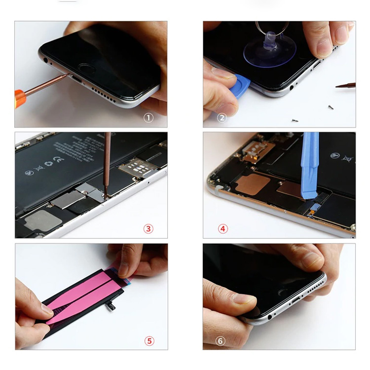 Набор инструментов для замены батареи iPhone 7 Baseus (ACDM-IP7)