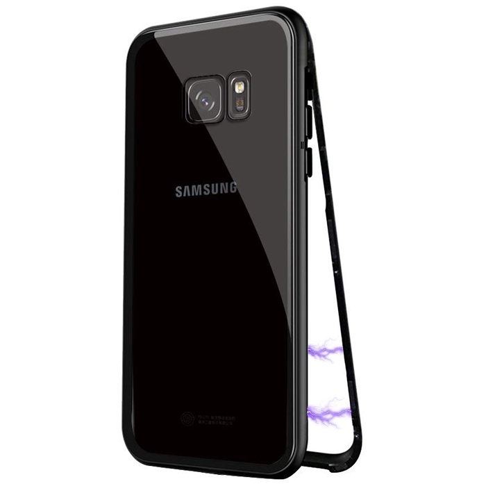 Чехол для Samsung Galaxy S7 с магнитной рамкой InnoZone - Черный