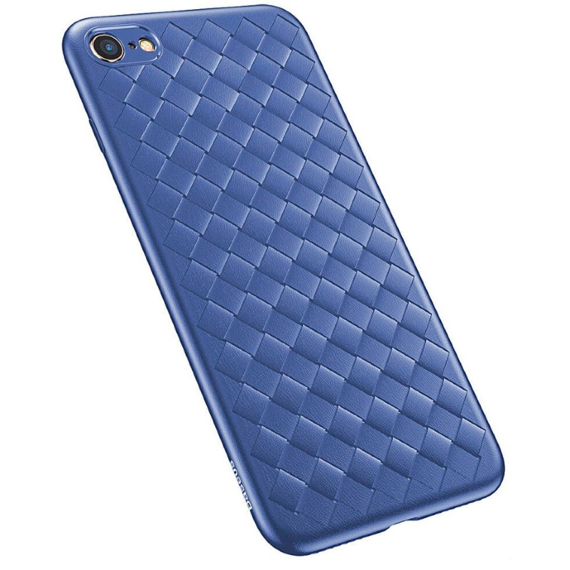 Чехол для iPhone 7/8 Baseus BV Weaving - Синий (WIAPIPH8N-BV03)