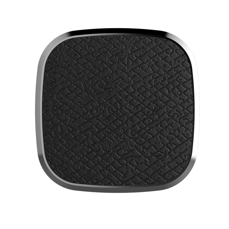 Комплект автомобильный держатель с беспроводной зарядкой II-A + чехол для iPhone X/XS Nillkin Leather Set - Черный