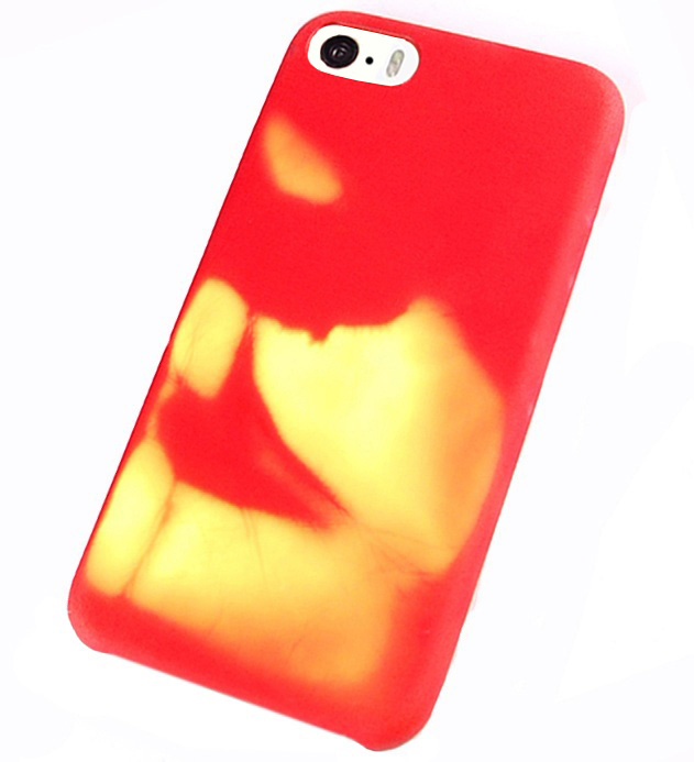 Чехол для iPhone 5/5S/SE хамелеон InnoZone - Red