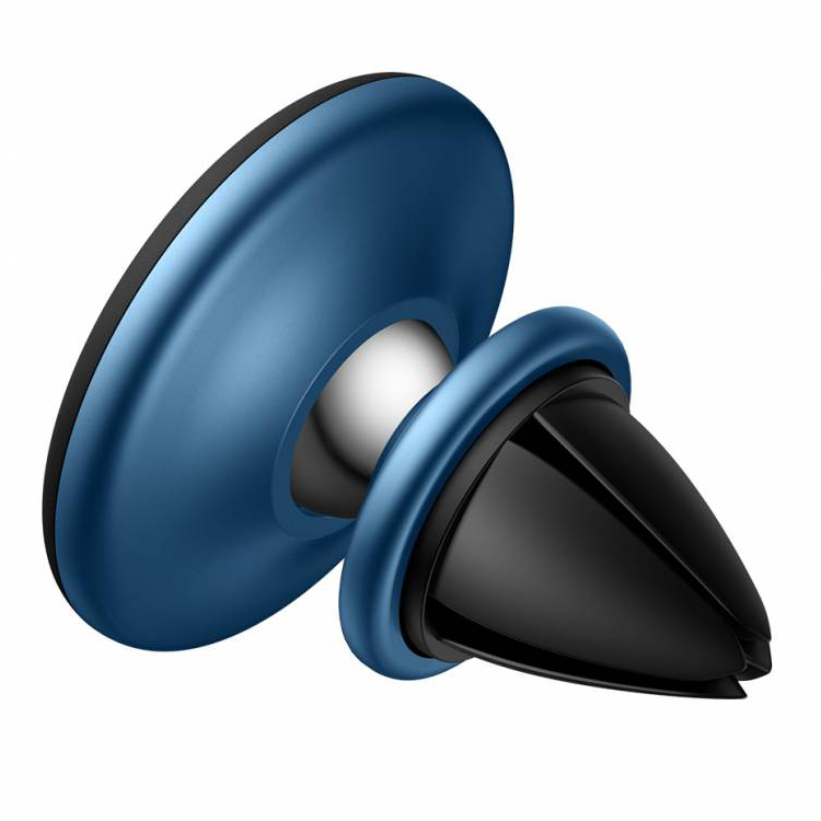 Автомобильный держатель для телефона в дефлектор магнитный Baseus Star Ring Air Outlet - Синий (SUHQ-03)
