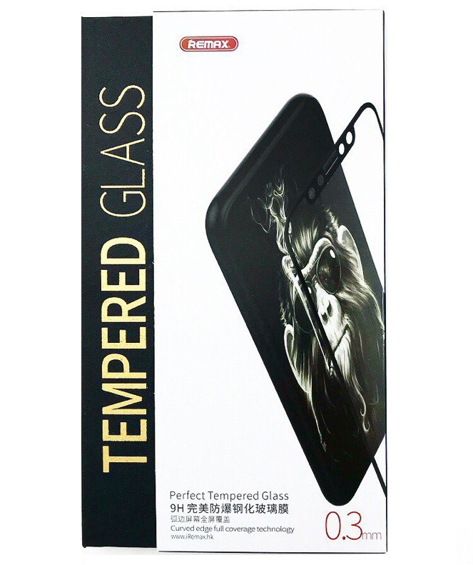 Защитное стекло для iPhone X/XS Remax Perfect GL-09 - Черное