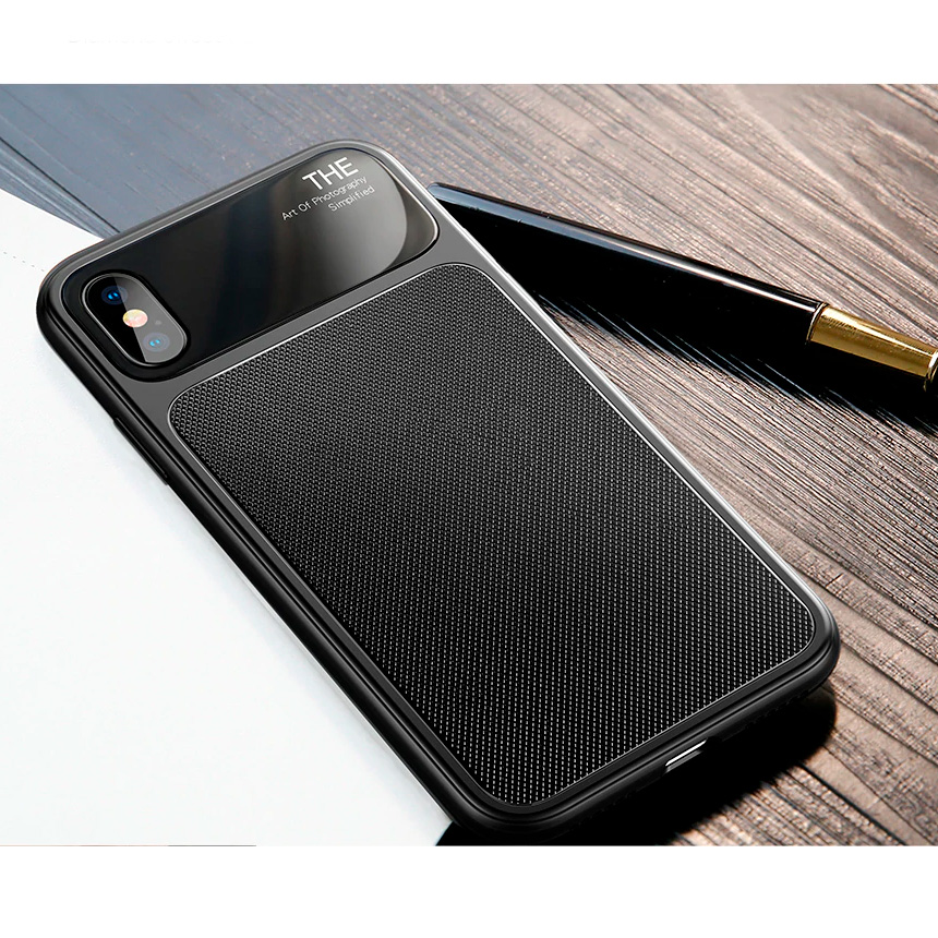Чехол для iPhone X/XS Baseus Knight Case - Черный (WIAPIPHX-JU01)