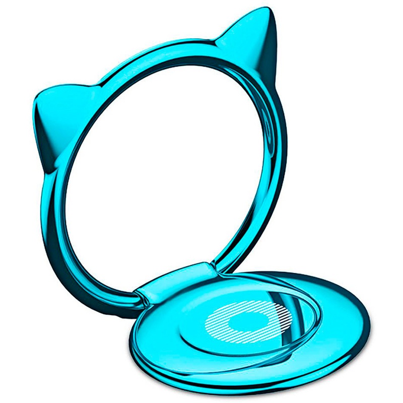 Держатель-кольцо Baseus Cat Ear Ring Bracket - Синий (SUMA-03)