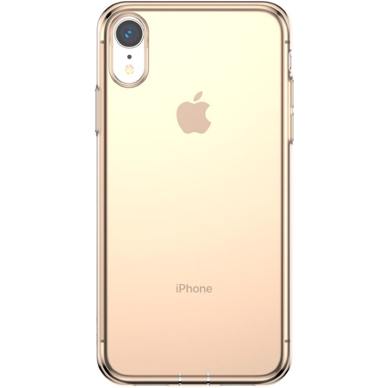 Чехол для iPhone XR Baseus Simplicity Series Dust-free - Золотистый (ARAPIPH61-A0V)