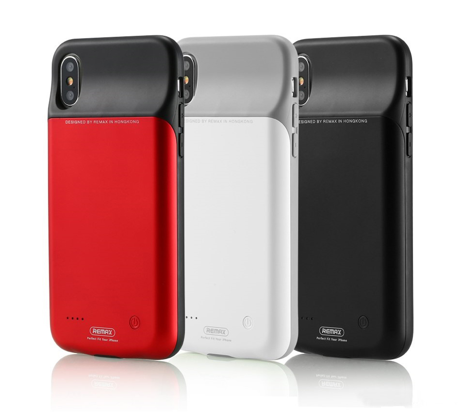 Чехол-аккумулятор для iPhone X/XS 3200мАч Remax PN-04 - Черный