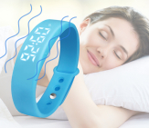 Функция будильника в спортивном браслете SKMEI W5 - Голубой