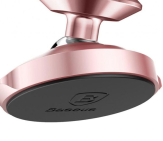 Защита поверхности гаджета от механических повреждений в держателе Baseus Small Ears Series (SUER-B0R) - Rose Gold
