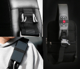 Крепление для смартфона в однолямочном рюкзаке Mark Ryden MRK9084 - Серый