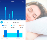 Контроль сна в Awei H1