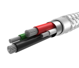 Износостойкость магнитного кабеля Mantis E360 USB – USB Type-C - Серебристый