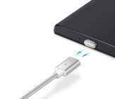 Удобство подключения серебристого провода Mantis USB – micro-USB
