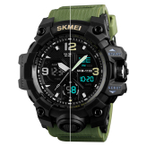 Подсветка часов SKMEI 1155B - Army Green