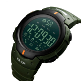 Современные материалы часов с фитнес-трекером SKMEI 1301 - Army Green