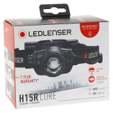 Комплектация фонаря LED Lenser H15R Сore (502123)