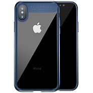 Чехол для iPhone X Baseus Suthin - Темно-синий (ARAPIPHX-SB15)