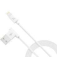 Кабель USB 2.0 A (m) - Lightning (m) 1.2м угловой Hoco UPL11 L Shape - Белый