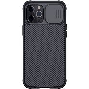 Чехол для iPhone 12 Pro Max с защитой камеры Nillkin CamShield Pro Case - Черный