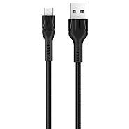 Кабель USB 2.0 A (m) - micro USB 2.0 B (m) 1м Hoco U31 Benay - Черный