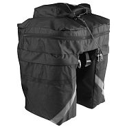 Рюкзак-велоштаны на багажник 30л COURSE - Черный