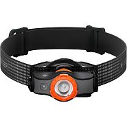 Фонарь налобный LED Lenser MH5 New - Черный/Оранжевый (502143)