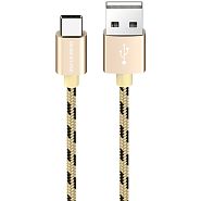 Кабель USB 2.0 A (m) - USB Type-C (m) 1м Borofone BX24 Ring - Золотистый