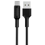 Кабель USB 2.0 A (m) - USB Type-C (m) 1м Borofone BX1 EzSync - Черный
