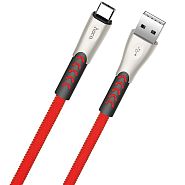 Кабель USB 2.0 A (m) - USB Type-C (m) 1.2м Hoco U48 Superior Speed - Красный