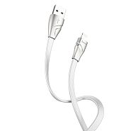 Кабель USB 2.0 A (m) - Lightning (m) 1.2м Hoco U57 Twisting - Белый