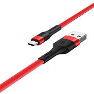 Кабель USB 2.0 A (m) - USB Type-C (m) 1м Hoco X34 - Красный
