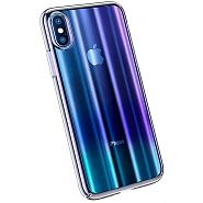 Чехол для iPhone XS Baseus Aurora - Синий (WIAPIPH58-JG03)