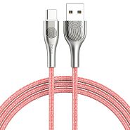 Кабель USB 2.0 A (m) - USB Type-C (m) 1.2м Hoco U59 Enlightenment - Красный