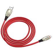 Кабель USB 2.0 A (m) - micro USB 2.0 B (m) 1.2м Hoco U71 Star - Красный