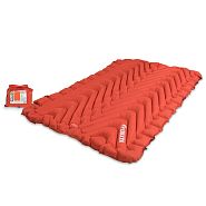 Надувной туристический коврик Klymit Insulated Double V - Оранжевый (06IDOR02E)