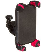 Велосипедный держатель для телефона STG BC-B707 - Черный/Красный