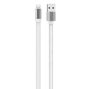 Кабель USB 2.0 A (m) - Lightning (m) 1.2м Borofone BU8 Glory - Белый