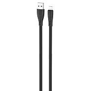 Кабель USB 2.0 A (m) - Lightning (m) 1м Hoco X42 Soft - Черный