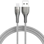 Кабель USB 2.0 A (m) - micro USB 2.0 B (m) 1.2м Hoco U59 Enlightenment - Metal Gray