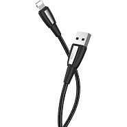 Кабель USB 2.0 A (m) - Lightning (m) 1м Hoco X39 Titan - Черный