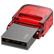 USB флешка 32Гб USB+USB Type-C Baseus Red-hat (ACAPIPH-EA9)