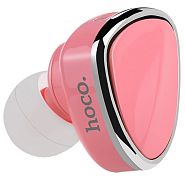 Гарнитура Bluetooth Hoco E7 Plus - Розовая