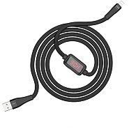 Кабель USB 2.0 A (m) - Lightning (m) 1.2м Hoco S4 - Черный