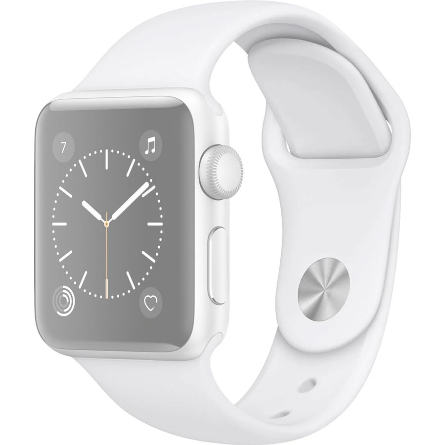 Ремешок для Apple Watch 1-6/SE 42/44/45/49 мм силиконовый InnoZone - Белый (APWTSI42-09)