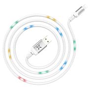 Кабель USB 2.0 A (m) - Lightning (m) 1.2м Hoco U63 Spirit - Белый