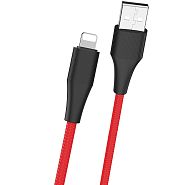 Кабель USB 2.0 A (m) - Lightning (m) 1м Hoco X32 Excellent - Красный